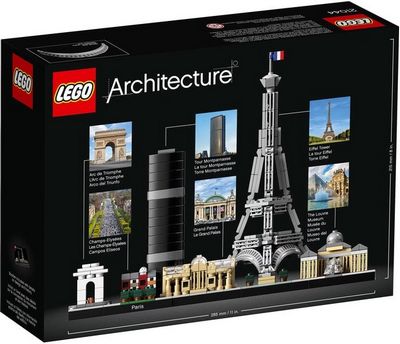 Конструктор LEGO Architecture 21044 Париж - фото2