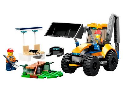Конструктор LEGO City 60385 Строительный экскаватор - фото2