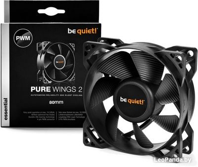 Вентилятор для корпуса be quiet! Pure Wings 2 80mm PWM - фото3