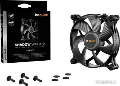 Вентилятор для корпуса be quiet! Shadow Wings 2 120mm PWM BL085