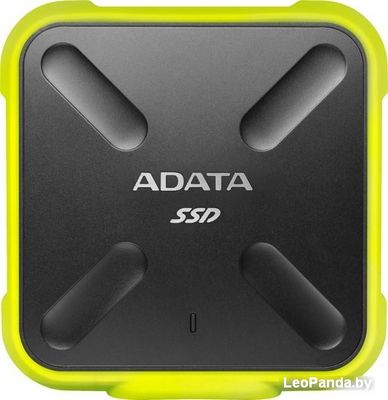 Внешний накопитель A-Data SD700 ASD700-512GU31-CYL 512GB (желтый) - фото