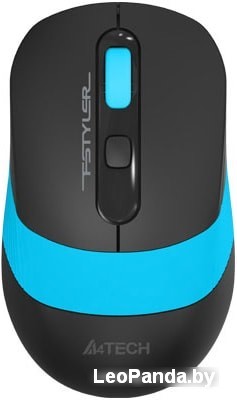 Мышь A4Tech Fstyler FG10S (черный/синий) - фото