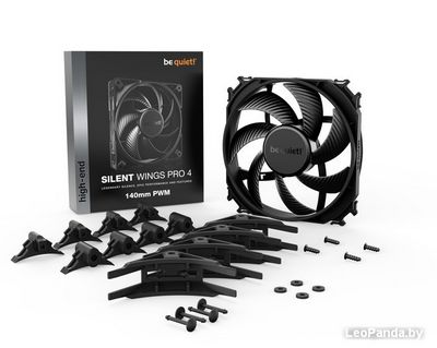 Вентилятор для корпуса be quiet! Silent Wings Pro 4 140mm PWM BL099 - фото5