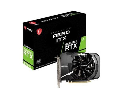 Видеокарта MSI GeForce RTX 3060 Ti Aero ITX 8G OC LHR - фото5