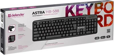 Клавиатура Defender Astra HB-588 RU - фото3