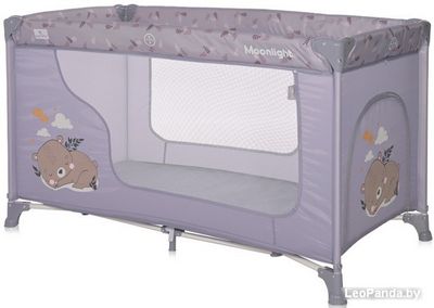Манеж-кровать Lorelli Moonlight 1 2023 (серый, мечта) - фото
