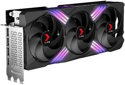 Видеокарта PNY GeForce RTX 4070 Ti 12GB XLR8 Gaming Verto Triple Fan VCG4070T12TFXXPB1 - фото