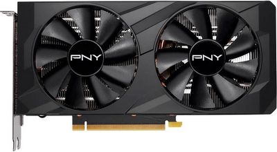 Видеокарта PNY GeForce RTX 3050 8GB Verto Dual Fan Edition VCG30508DFBPB1 - фото