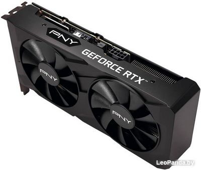 Видеокарта PNY GeForce RTX 3050 8GB Verto Dual Fan Edition VCG30508DFBPB1 - фото4