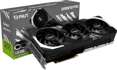 Видеокарта Palit GeForce RTX 4070 GamingPro OC NED4070H19K9-1043A - фото3