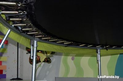 Батут Atlas Sport 312 см - 10ft Master (с лестницей, зеленый) - фото5