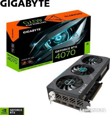 Видеокарта Gigabyte GeForce RTX 4070 Eagle OC 12G GV-N4070EAGLE OC-12GD - фото3