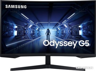 Игровой монитор Samsung Odyssey G5 LC32G55TQWRXEN - фото