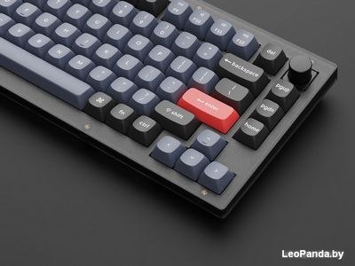 Клавиатура Keychron V1 Knob RGB QMK/VIA V1-C3 (Keychron K Pro Brown) - фото2