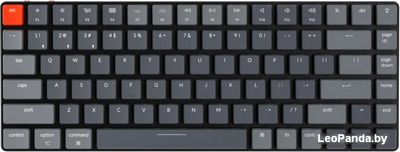 Клавиатура Keychron K3 Wireless V2 White Backlite (Keychron Red, нет кириллицы) - фото