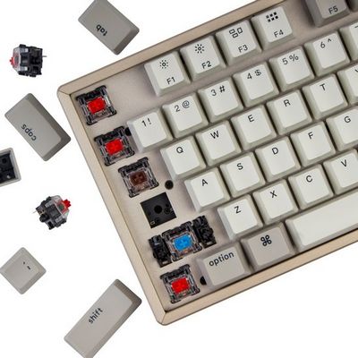 Клавиатура Keychron K8 Wireless K8-M1 (Gateron G Pro Red) - фото5