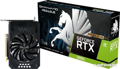 Видеокарта Gainward GeForce RTX 3050 Pegasus NE63050018P1-1070E - фото5