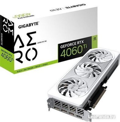 Видеокарта Gigabyte GeForce RTX 4060 Ti Aero OC 8GB GDDR6 GV-N406TAERO OC-8GD - фото2