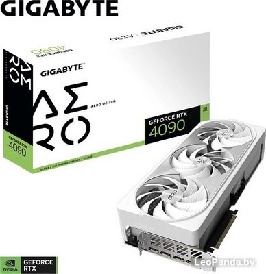 Видеокарта Gigabyte GeForce RTX 4090 Aero OC 24G GV-N4090AERO OC-24GD - фото3