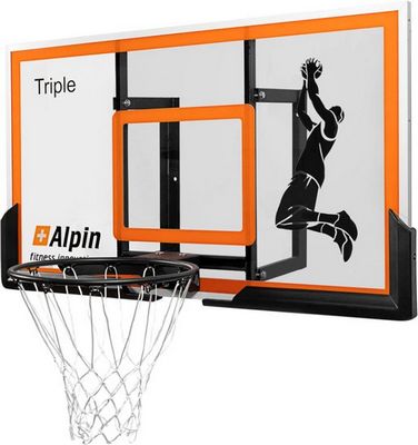 Баскетбольный щит Alpin Triple BBT-54 - фото