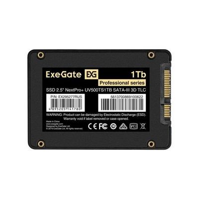 SSD ExeGate Next Pro+ UV500TS1TB 1TB EX295277RUS - фото3
