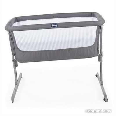 Приставная детская кроватка Chicco Next2me Air (dark grey) - фото3