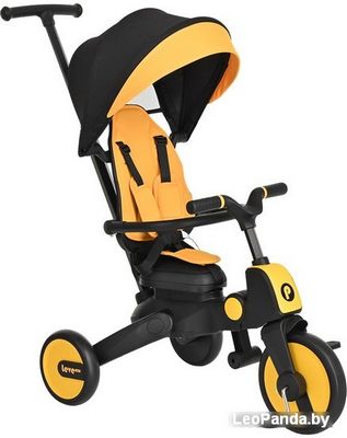 Детский велосипед Pituso Leve Lux (желто-черный) - фото