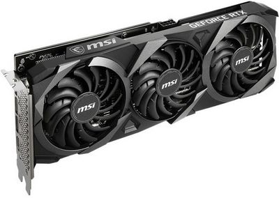 Видеокарта MSI GeForce RTX 3060 Ti Ventus 3X 8G LHR - фото3