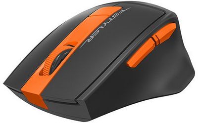 Мышь A4Tech Fstyler FG30S (черный/оранжевый) - фото3