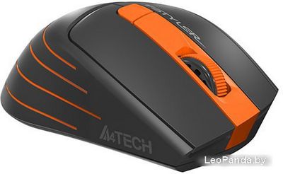 Мышь A4Tech Fstyler FG30S (черный/оранжевый) - фото4