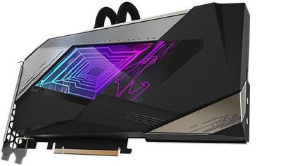 Видеокарта Gigabyte Aorus GeForce RTX 4070 Ti 12GB Xtreme Waterforce GV-N407TAORUSX W-12GD - фото3