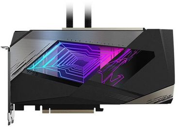 Видеокарта Gigabyte Aorus GeForce RTX 4070 Ti 12GB Xtreme Waterforce GV-N407TAORUSX W-12GD - фото4