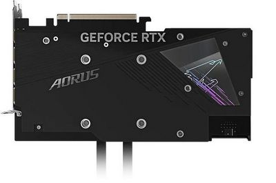 Видеокарта Gigabyte Aorus GeForce RTX 4070 Ti 12GB Xtreme Waterforce GV-N407TAORUSX W-12GD - фото5