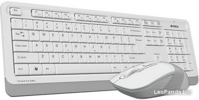 Клавиатура + мышь A4Tech Fstyler FG1010 (белый/серый) - фото3