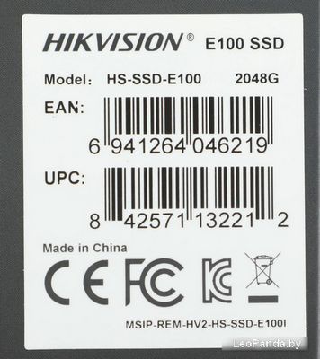 SSD Hikvision E100 2048GB HS-SSD-E100/2048G - фото4