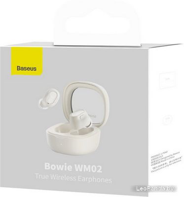 Наушники Baseus Bowie WM02 (белый) - фото5