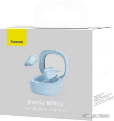 Наушники Baseus Bowie WM02 (голубой) - фото4