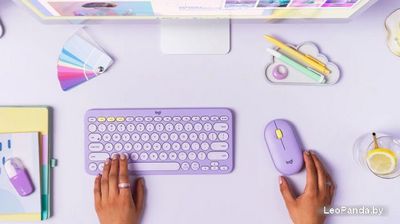 Клавиатура Logitech Multi-Device K380 Bluetooth 920-011166 (фиолетовый/белый, нет кириллицы) - фото5