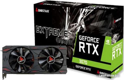 Видеокарта BIOSTAR GeForce RTX 3070 8GB GDDR6 VN3706RM82 - фото3