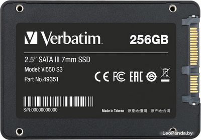 SSD Verbatim Vi550 S3 128GB 49350 - фото2