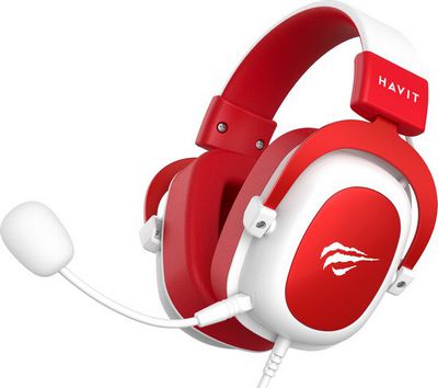 Наушники Havit Gamenote H2002d (белый/красный) - фото5