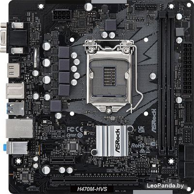 Материнская плата ASRock H470M-HVS R2.0 - фото