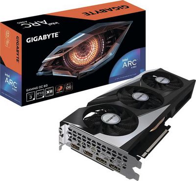 Видеокарта Gigabyte Intel Arc A380 Gaming OC GV-IA380GAMING OC-6GD - фото3
