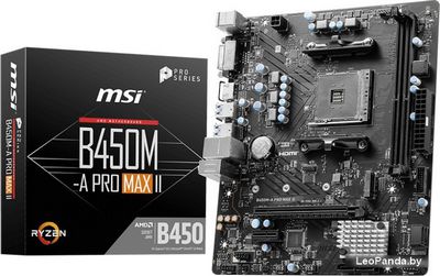 Материнская плата MSI B450M-A Pro Max II - фото3