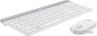 Клавиатура + мышь Logitech MK470 Slim Wireless Combo (белый, нет кириллицы) - фото4