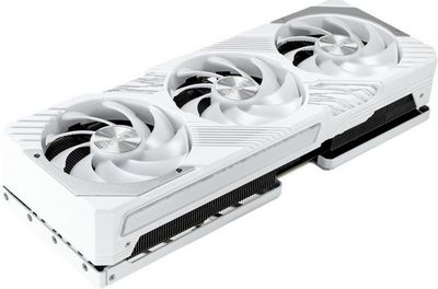 Видеокарта Palit GeForce RTX 4070 Ti GamingPro White OC NED407TV19K9-1043W - фото2