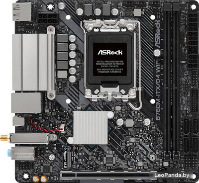 Материнская плата ASRock B760M-ITX/D4 WiFi - фото