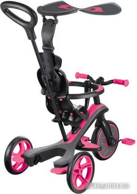 Детский велосипед Globber Explorer Trike (розовый) - фото2