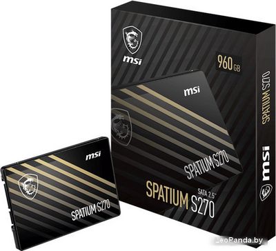 SSD MSI Spatium S270 960GB S78-440P130-P83 - фото2