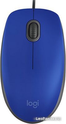Мышь Logitech M110 Silent (синий) - фото